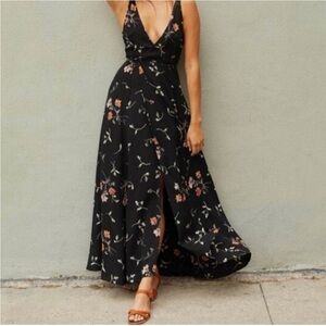 Christy Dawn Floral Wrap Dress